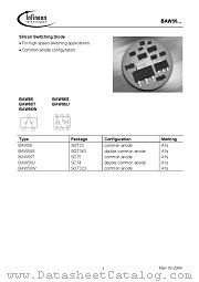 BAW56W datasheet pdf Infineon