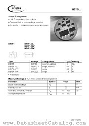BBY51 datasheet pdf Infineon