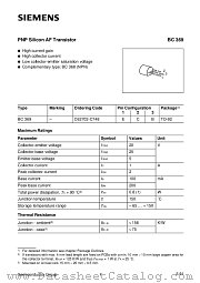 BC369 datasheet pdf Infineon