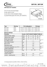 BCP51M datasheet pdf Infineon