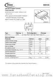 BCR153U datasheet pdf Infineon