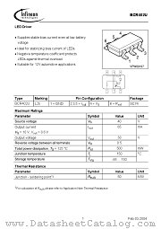 BCR402U datasheet pdf Infineon