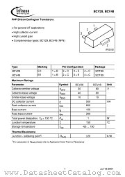 BCV48 datasheet pdf Infineon