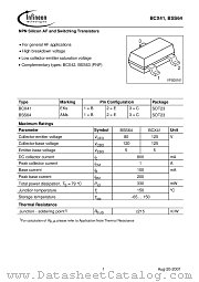 BSS64 datasheet pdf Infineon
