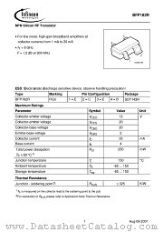 BFP182R datasheet pdf Infineon