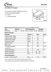 BFP193W datasheet pdf Infineon