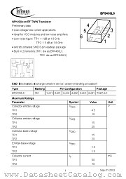 BFS469L6E6327 datasheet pdf Infineon