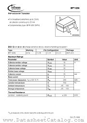 BFT92W datasheet pdf Infineon
