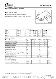 BSP62 datasheet pdf Infineon