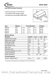 BSS81C datasheet pdf Infineon
