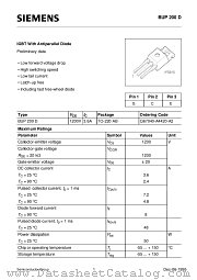 BUP200-D datasheet pdf Infineon