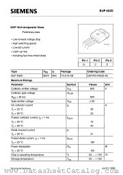 BUP602-D datasheet pdf Infineon