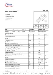 BUZ31L datasheet pdf Infineon