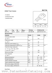 BUZ73A datasheet pdf Infineon