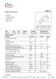 BUZ73L datasheet pdf Infineon