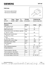 BYP301 datasheet pdf Infineon