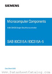 SAB80C515A-N18-T3 datasheet pdf Infineon