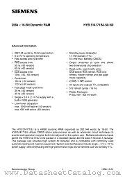 HYB514171BJ-60 datasheet pdf Infineon