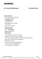 HYM364035S-60 datasheet pdf Infineon