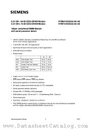 HYM64V2005GU-50 datasheet pdf Infineon
