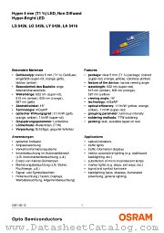 LA5416-AWCW datasheet pdf Infineon