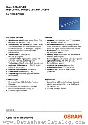 LGK382-T datasheet pdf Infineon
