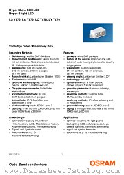 LSY876-N1P1-1 datasheet pdf Infineon