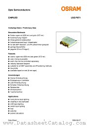 LSGF971 datasheet pdf Infineon