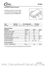 PZT3904 datasheet pdf Infineon