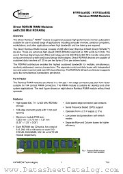 HYR1825640G-840 datasheet pdf Infineon
