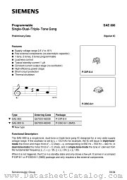 SAE800 datasheet pdf Infineon