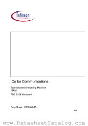 PSB2168-HV4.1 datasheet pdf Infineon