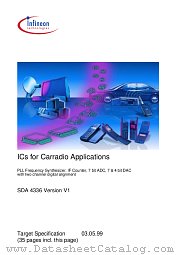 SDA4336 datasheet pdf Infineon
