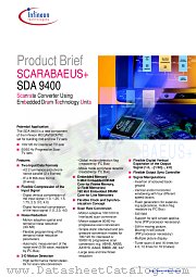 SDA9400GEG datasheet pdf Infineon