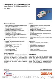 SPL2Y85 datasheet pdf Infineon