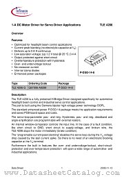 TLE4206-G datasheet pdf Infineon