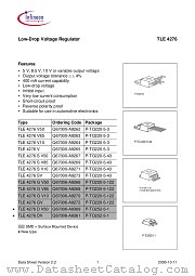 TLE4276 datasheet pdf Infineon