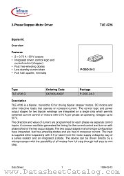 TLE4726-G datasheet pdf Infineon