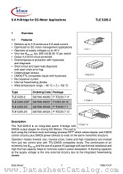 TLE5205-2S datasheet pdf Infineon