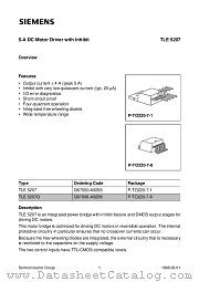 TLE5207-G datasheet pdf Infineon