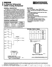 IH6208 datasheet pdf Intersil