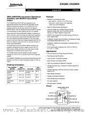 CA5260A datasheet pdf Intersil