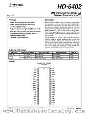 HD-6402 datasheet pdf Intersil