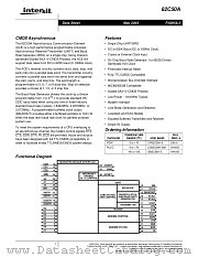82C50A datasheet pdf Intersil