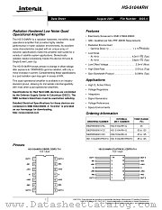 HS-5104ARH datasheet pdf Intersil