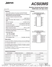 ACS03MS datasheet pdf Intersil