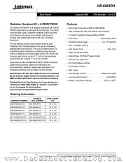 HS-6664RH datasheet pdf Intersil