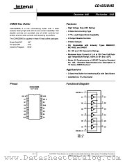 CD4503BMS datasheet pdf Intersil
