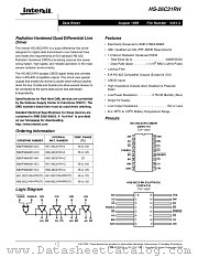 HS-26C31RH datasheet pdf Intersil