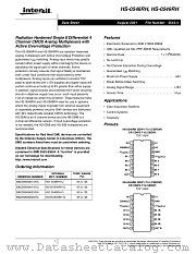 HS-0548RH datasheet pdf Intersil